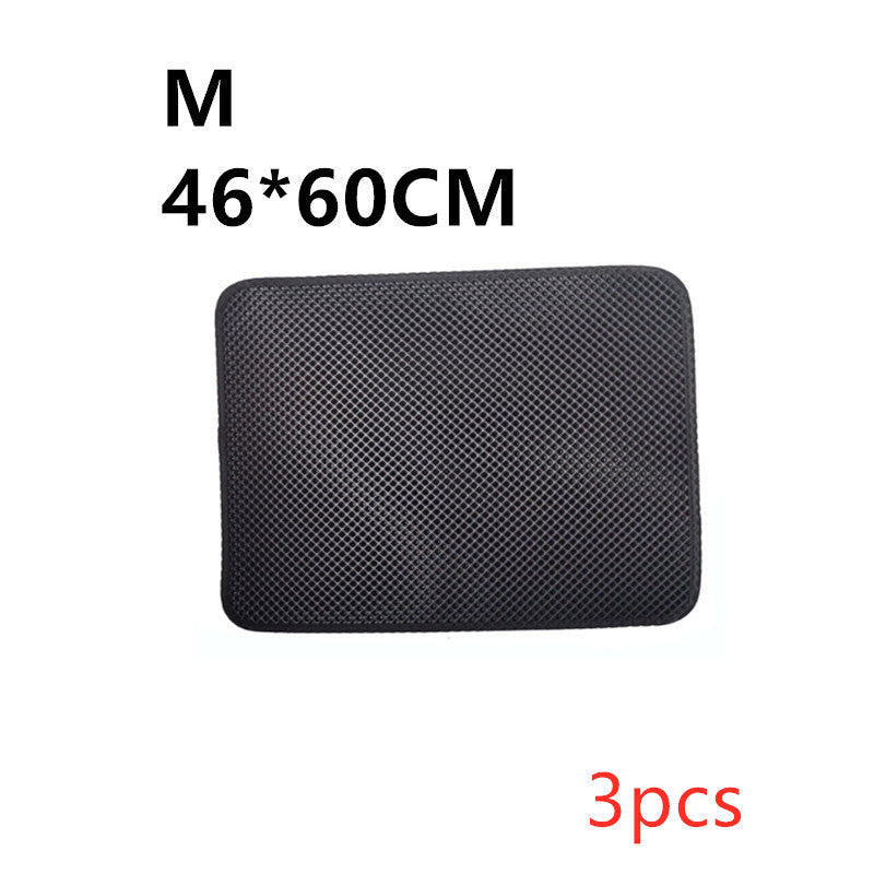 Tapis de litière double couche pour chats, tapis de litière pour animaux de compagnie, tapis de litière pour chats, accessoire de propreté pour maisons de chats