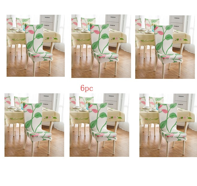 Funda de silla para el hogar, funda de silla de hotel, funda de silla para paquete, funda de silla elástica siamesa, funda de silla de oficina para ordenador