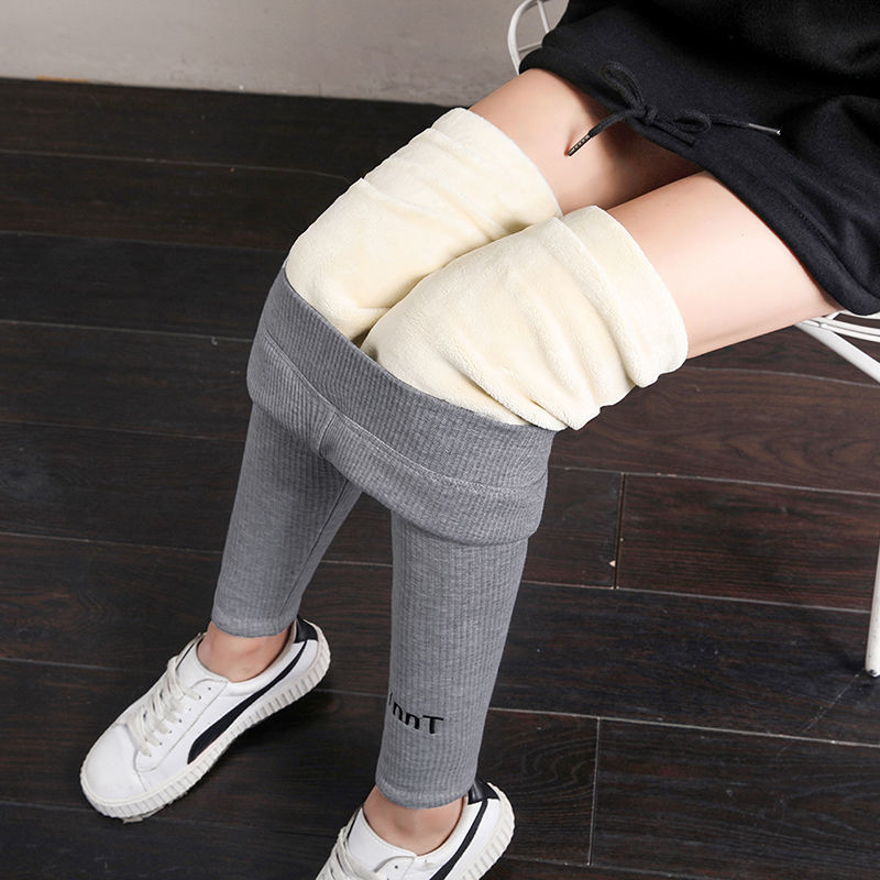 Leggings de peluche de invierno