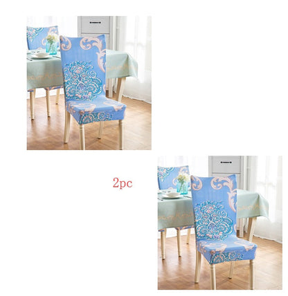 Funda de silla para el hogar, funda de silla de hotel, funda de silla para paquete, funda de silla elástica siamesa, funda de silla de oficina para ordenador