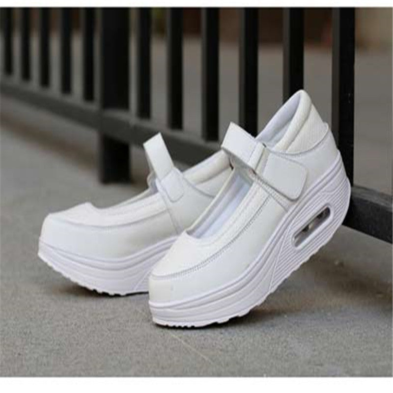 Zapatos de plataforma con suela blanda