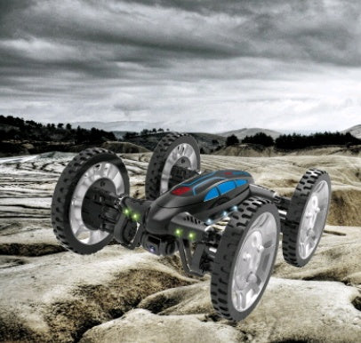 OTRC FY602 Coche-dron RC de aire y tierra 2 en 1, coche volador, dron cuadricóptero RC 2.4G de 6 ejes y 4 canales con cámara HD, 4WD de alta velocidad