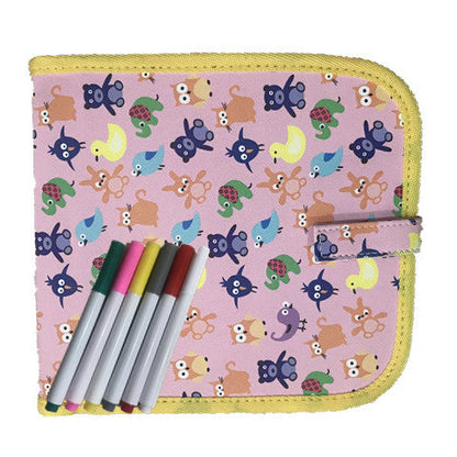Tableau de dessin portable pour enfants, tableau de graffitis