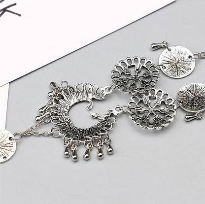 Bohemian Jewelry Antique Silver
