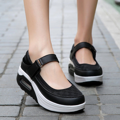 Zapatos de plataforma con suela blanda
