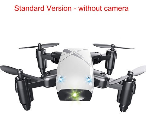 Micro Dron Plegable RC Juguetes Cuadricóptero con Cámara WiFi Control por APP Helicóptero Dron Regalo para Niños con Volante de Dirección con Rodamiento 3D