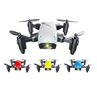Micro Dron Plegable RC Juguetes Cuadricóptero con Cámara WiFi Control por APP Helicóptero Dron Regalo para Niños con Volante de Dirección con Rodamiento 3D