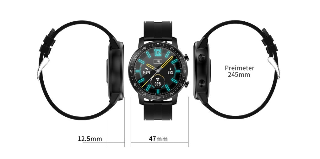 Monitorización y fotografía de un reloj inteligente