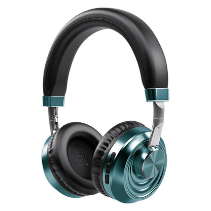 Casque Bluetooth en métal à porter sur la tête