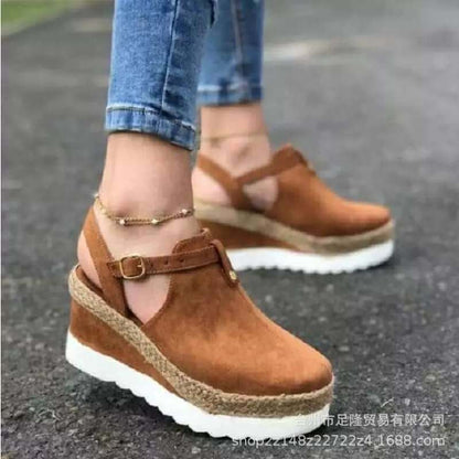 Women's Baotou Wedge Sandals Shoes