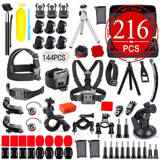 Set de Accesorios para Cámara Deportiva Accesorios de Fotografía