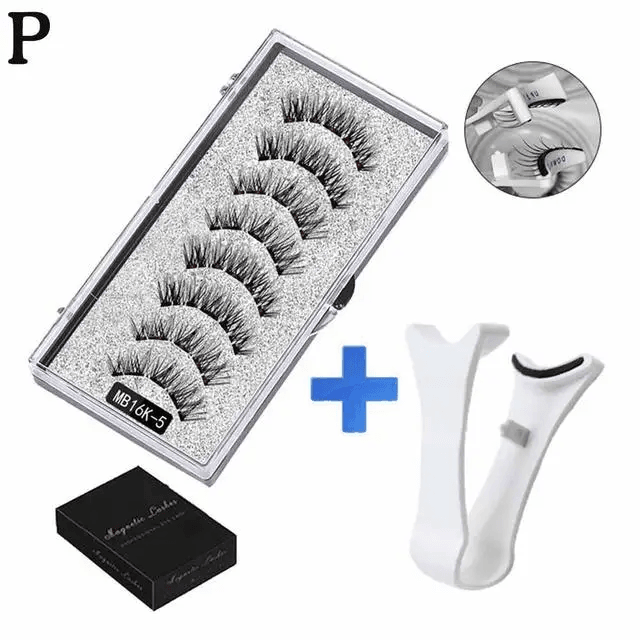 Cils magnétiques 3D réutilisables