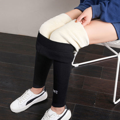 Leggings de peluche de invierno
