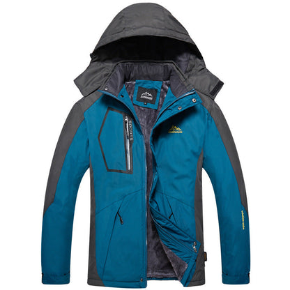 New Winter Outdoor Stormsuit Men's Detachable Waterproof