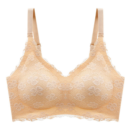 Non-Marking Beautiful Back Sports Plus Breast Plus Size Bra