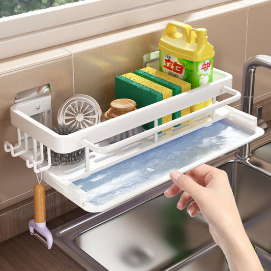 Estante colgante de almacenamiento para cocina Toallero Esponja Drenaje
