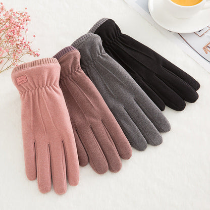 Guantes térmicos gruesos de invierno para mujer