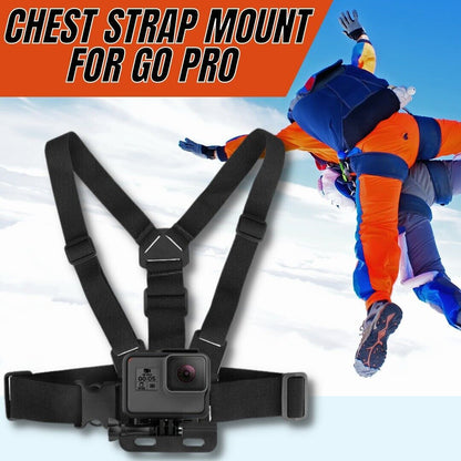 Chest Harness Body Strap Mount – Adjustable Phone & GoPro Holder