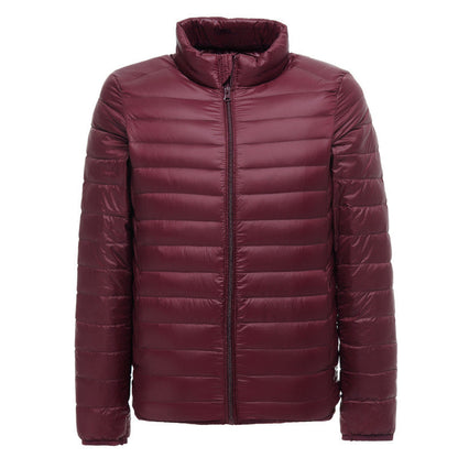 Doudoune légère pour homme Col montant Grande taille