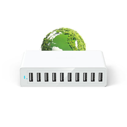 Chargeur de bureau USB pour téléphone portable Android 10