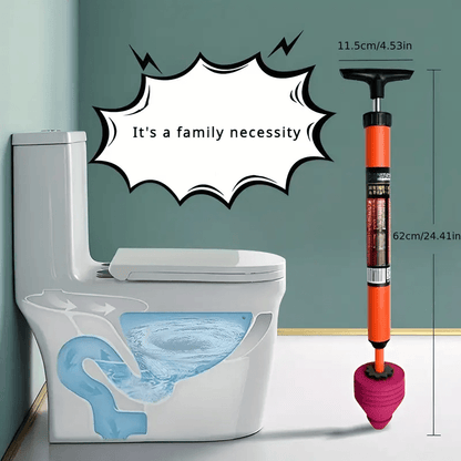 Plunge-Free Power Shot – Unclog Toilets in Seconds!