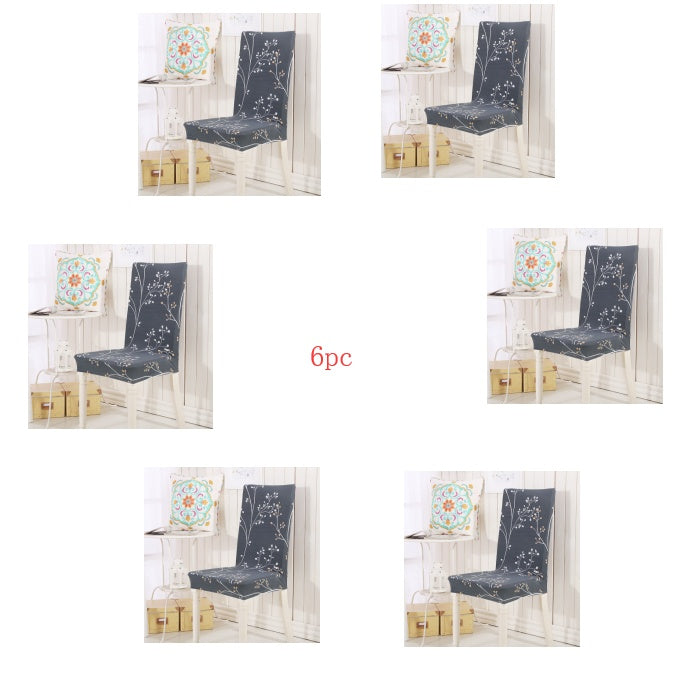 Funda de silla para el hogar, funda de silla de hotel, funda de silla para paquete, funda de silla elástica siamesa, funda de silla de oficina para ordenador