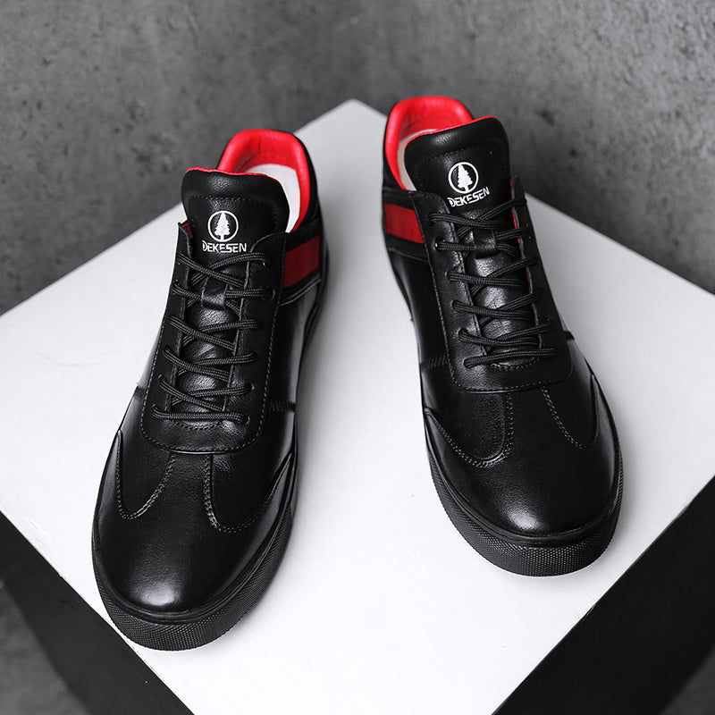 Chaussures en cuir grande taille pour hommes