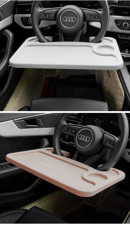 Onboard Steering Wheel Dinning Board Office Laptop Stand Tray