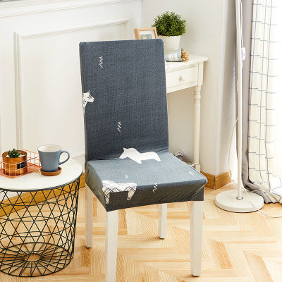Funda de silla para el hogar, funda de silla de hotel, funda de silla para paquete, funda de silla elástica siamesa, funda de silla de oficina para ordenador