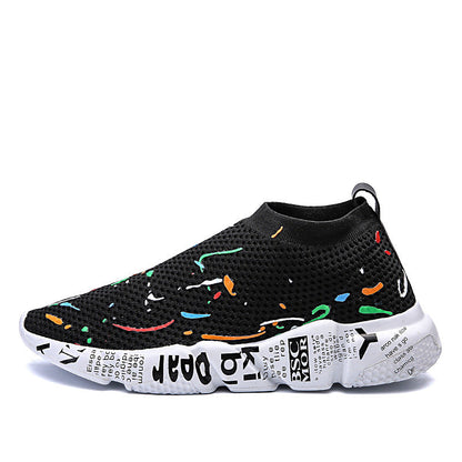 Canvas shoes breathable mesh shoes