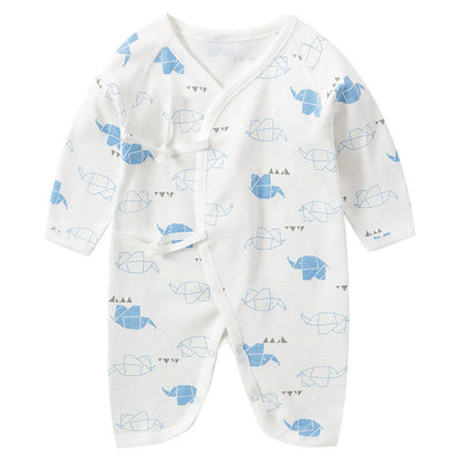 Newborn One-Piece Garment Spring Cotton-Padded Clothes Class A Clothing Bag Fart Suit
