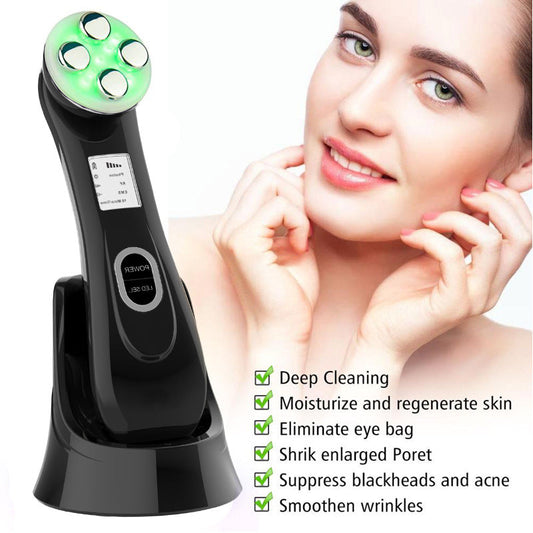 Instrumento de cuidado facial de mesoterapia por radioelectroporación con blanqueamiento