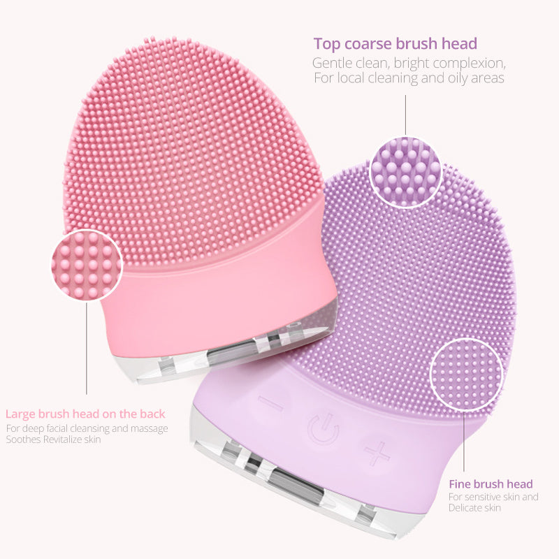 Brosse nettoyante électrique pour le visage