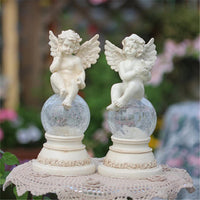 Garden balcony angel solar light