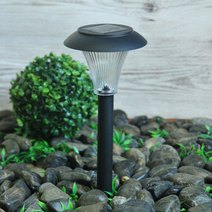 Luz solar LED para césped