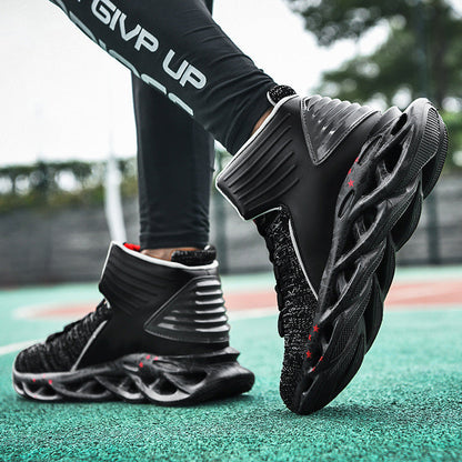 Nouvelles Chaussures de Basket Sportives Rouges ANTIDÉRAPANTES pour HOMMES