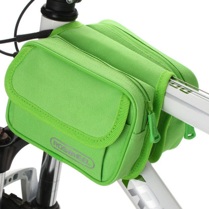 Bolsa de bicicleta, bolsa de viga delantera, bolsa de sillín, equipo de ciclismo de montaña, bolsa de tubo superior, bolsa de accesorios de bicicleta