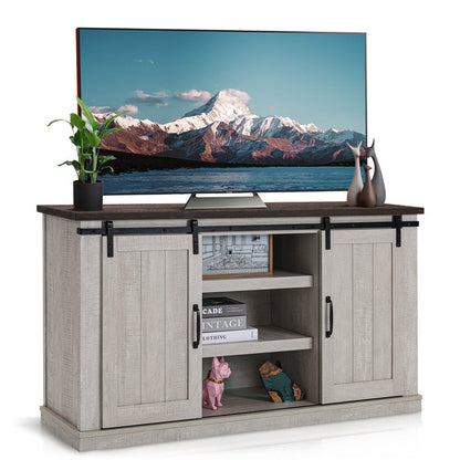 Meuble TV en bois de style vintage pour salon