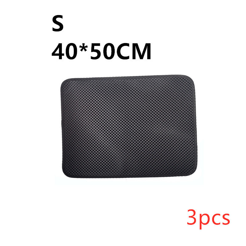 Tapis de litière double couche pour chats, tapis de litière pour animaux de compagnie, tapis de litière pour chats, accessoire de propreté pour maisons de chats