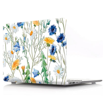 Compatible con Apple, funda protectora de plástico transparente para MacBook impresa con diseño personalizado