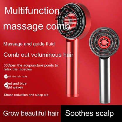 Comb Scalp Massager – Electric Scalp Stimulator for Hair Growth, Stress Relief & Deep Relaxation
