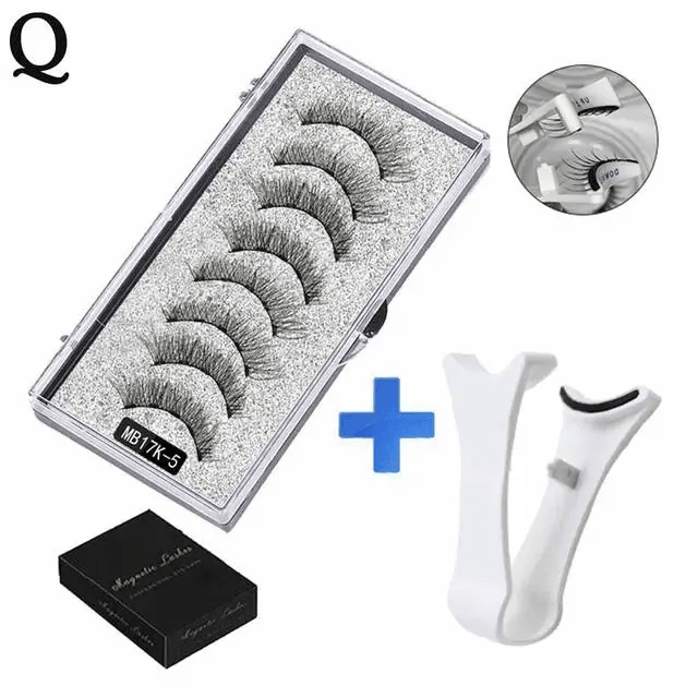 Cils magnétiques 3D réutilisables