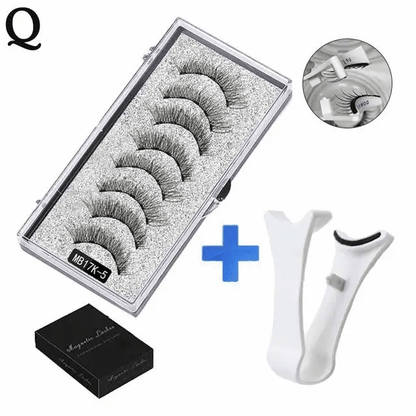 Cils magnétiques 3D réutilisables