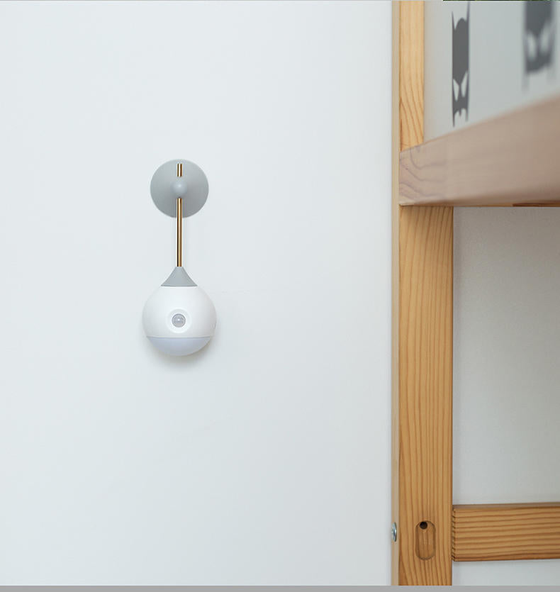 Lámpara de Mesa de Noche con Inducción Inteligente del Cuerpo Humano