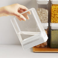 Boîte de rangement scellée pour aliments de cuisine, en plastique, grande capacité, résistante à l'humidité, réservoir de stockage de céréales, boîte à cargaison sèche