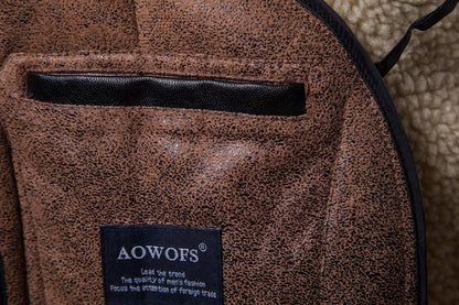 European and American trend leather clothing