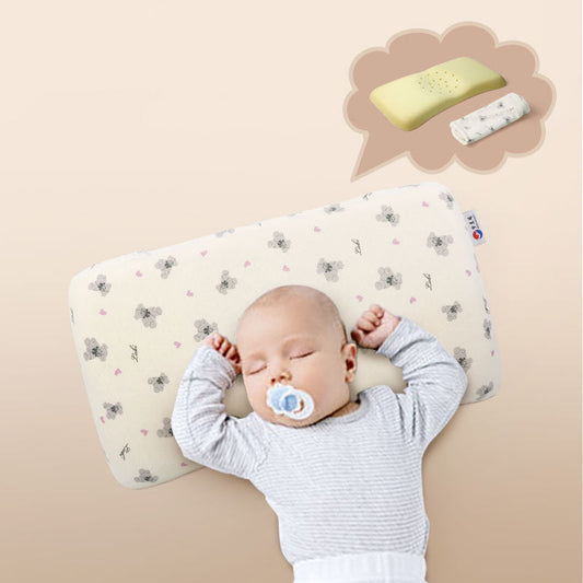 Almohada de espuma viscoelástica con forma de bebé
