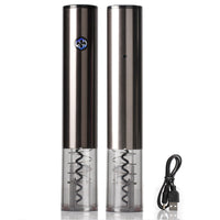Rechargeable wine corkscrew