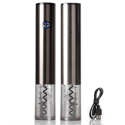 Rechargeable wine corkscrew