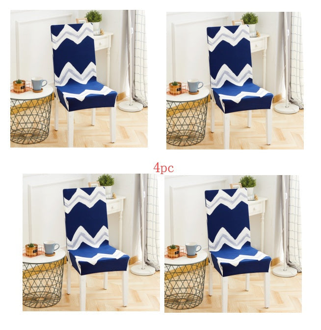 Funda de silla para el hogar, funda de silla de hotel, funda de silla para paquete, funda de silla elástica siamesa, funda de silla de oficina para ordenador